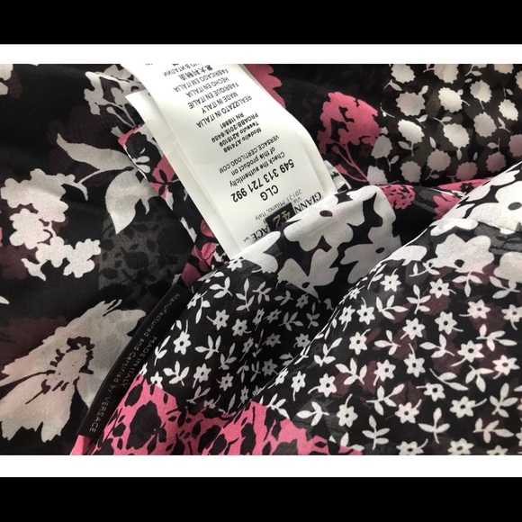 VERSACE Color Block Mink Jacket BNWT - Picture 10 of 10